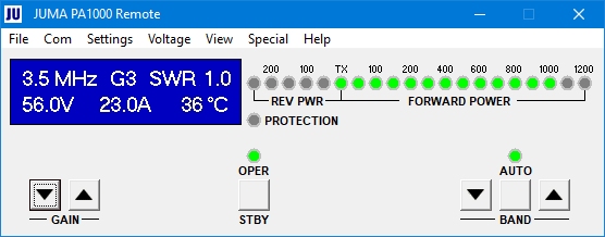 JUMA PA1000 Remote